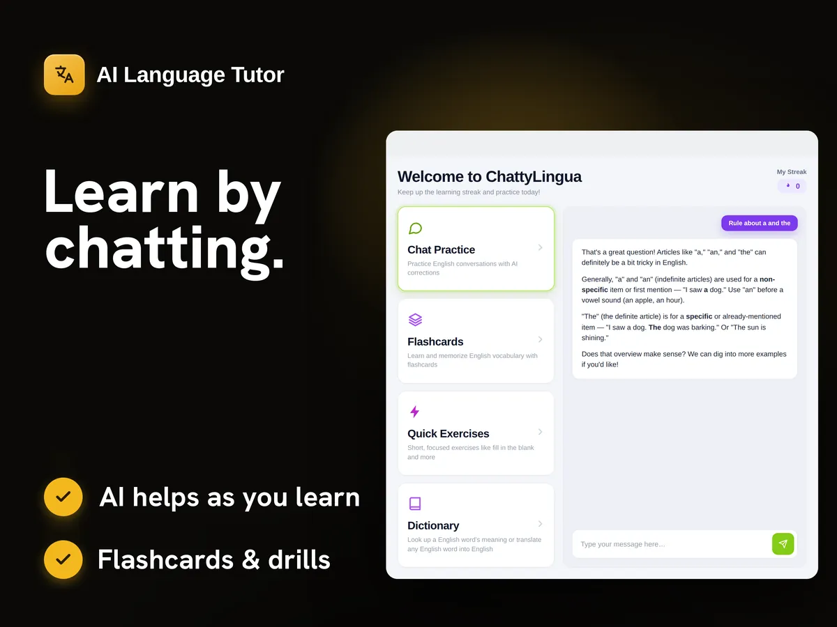 AI Language Tutor